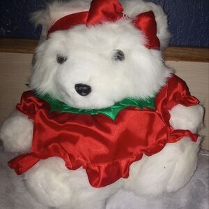 Vintage MISS SANTA BEAR 1994 Dayton Hudson